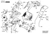 Bosch 3 600 H81 C03 ROTAK 40 Lawnmower Spare Parts